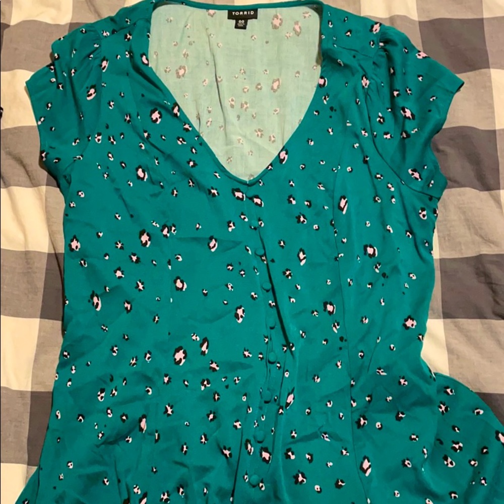 Green Top from Torrid